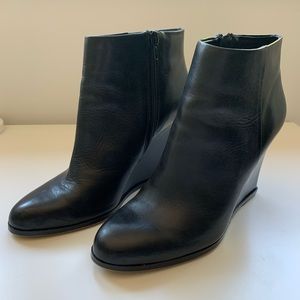 Vince Camuto leather booties, size US 10 M